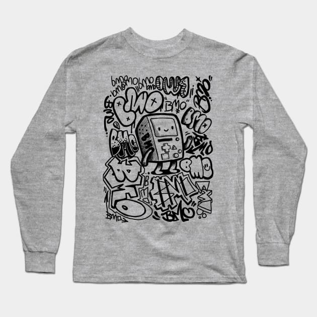 BMO GRAFFITI Long Sleeve T-Shirt by wotto